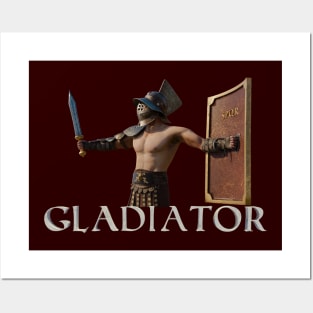 Gladiator Roman empire Posters and Art